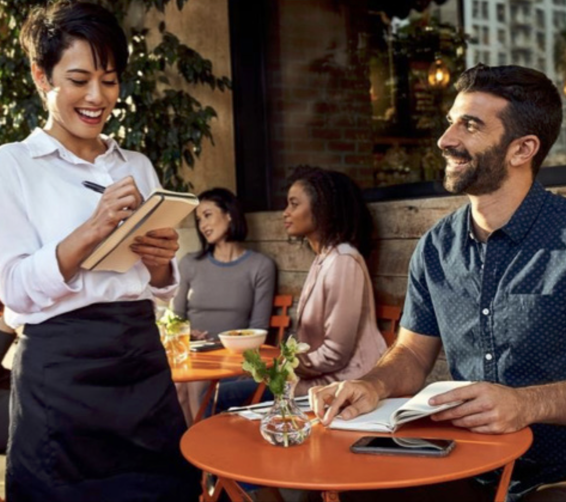 Event planning conversation at &More by Sheraton Tribeca